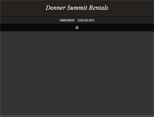 Tablet Screenshot of donnersummitrentals.com